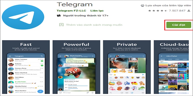 Những điểm mạnh của việc liên hệ thông qua telegram Tt3979